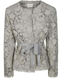P.A.R.O.S.H. - Jacke Aus Spitze - Lyst