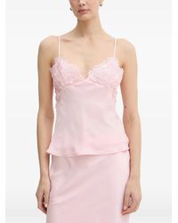 Bardot - Elisan Lace-Trim Camisole Top - Lyst