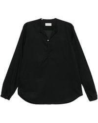 Paura - Euclide Buttoned Long-Sleeve Shirt - Lyst