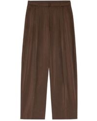 Lemaire - Pantaloni Plissé Con Cintura - Lyst