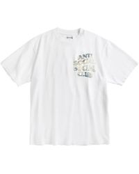 ANTI SOCIAL SOCIAL CLUB - Tonkatsu: Boro Wave T-Shirt - Lyst