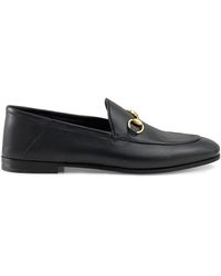 gucci 10mm brixton leather loafer