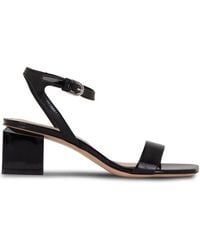 Agl Attilio Giusti Leombruni - Patent-Finish Leather Sandals - Lyst