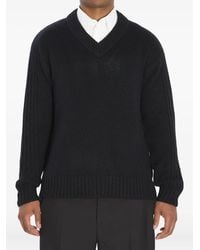 Lisa Yang - Ribbed V-Neck Cashmere Sweater - Lyst