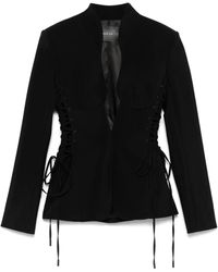 Mugler - Sculptural Laced Jacket - Lyst