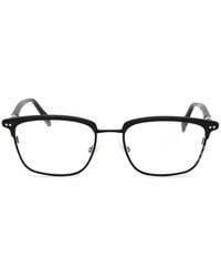 Elasta - Lunettes De Vue À Monture Rectangulaire - Lyst