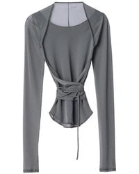 Lemaire - Ballerina Wrap Top - Lyst