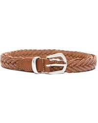 Eleventy - Braided Leather Belt - Lyst