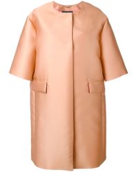 Max Mara Satin Svelto Coat - Multicolour