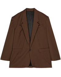 Egonlab - Blazer Monopetto A Righe - Lyst