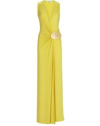 Silvia Tcherassi - Ärmelloses Abendkleid Mit Verdrehter Front - Lyst