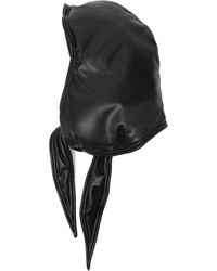 Y. Project - Faux-leather Tie Hood - Lyst
