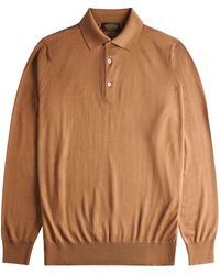 Tod's - Wool Polo Shirt - Lyst