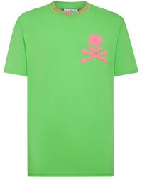 Philipp Plein - T-shirt en coton à imprimé Skull&Bones - Lyst