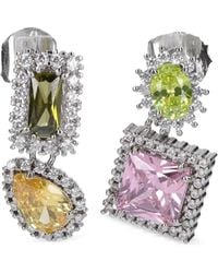Maison Margiela - Crystal-Embellished Drop Earrings - Lyst