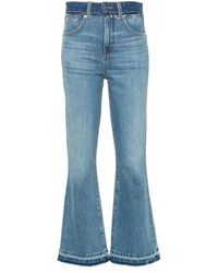 Veronica Beard - Carson High-rise Flared Jeans - Lyst