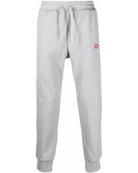 DIESEL - P-tary-div Logo-embroidered Track Pants - Lyst