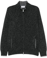 Gran Sasso - Cardigan En Laine À Fermeture Zippée - Lyst