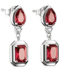 Thomas Sabo - Elyndra Ohrringe Mit Achteckigem Schliff - Lyst