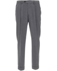 Devore - Klassische Hose Mit Umschlag - Lyst