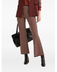 Maliparmi - Jacquard-Knit Cropped Trousers - Lyst
