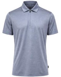 BOSS - Polo H-Paras 50 À Fermeture Zippée - Lyst
