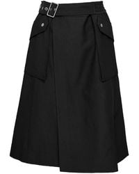 3.1 Phillip Lim - Belted Midi Skirt - Lyst