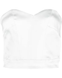 Forte Forte - Blusa tipo bustier palabra de honor - Lyst