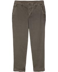 James Perse - Tapered-leg Canvas Trousers - Lyst