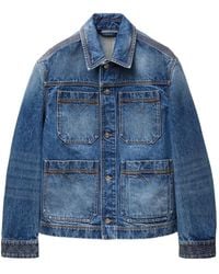 Versace - Denim Blouson - Lyst