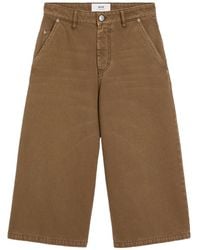 Ami Paris - Katoenen Bermuda Shorts - Lyst