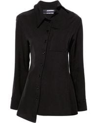 Jacquemus - La Chemise Pablo Asymmetric Shirt - Lyst