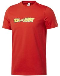 Reebok - X Tom & Jerry T-Shirt Met Korte Mouwen - Lyst