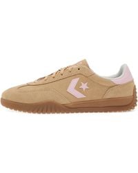 Converse - Run Star Suede Sneakers - Lyst