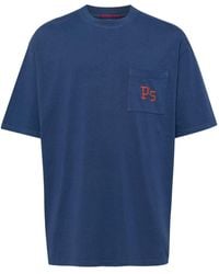 President's - Logo-embroidered Cotton T-shirt - Lyst
