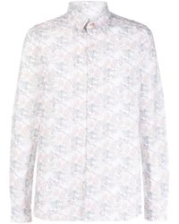 PS by Paul Smith - Overhemd Met Print - Lyst