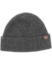 Eleventy - Ribbed-Knit Beanie Hat - Lyst