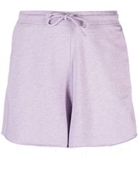 Ganni - Pantalones cortos con cordones en la cintura - Lyst