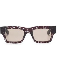 McQueen - Rectangle-Frame Sunglasses - Lyst