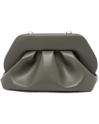 THEMOIRÈ - Small Bios Ruched Clutch Bag - Lyst