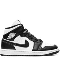 Nike - "air 1 Mid ""panda"" Sneakers" - Lyst
