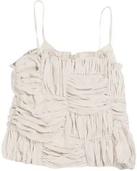 Comme des Garçons - Draped Sleeveless Top - Lyst