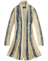 RRL - Space-Dye Pointelle-Knit Cardigan - Lyst