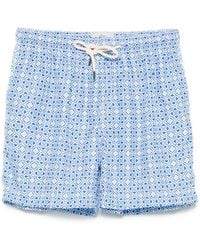 Peninsula - Short De Bain À Imprimé Abstrait - Lyst