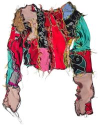 Borbala - Maglione Con Design Patchwork - Lyst