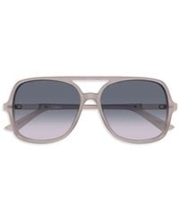 Chloé - Pilot-Frame Sunglasses - Lyst