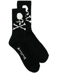 Mastermind Japan - Logo-intarsia Socks - Lyst