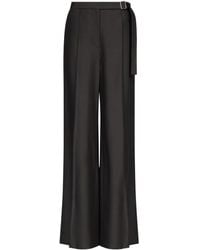 Loulou de Saison - Pleated Buckle-Fastening Trousers - Lyst