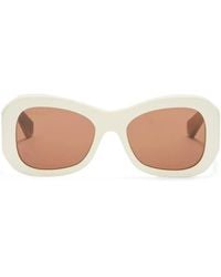 Off-White c/o Virgil Abloh - Logo-Print Sunglasses - Lyst