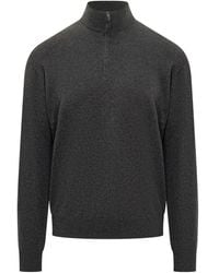 FILIPPO DE LAURENTIIS - Half-Zip Sweater - Lyst